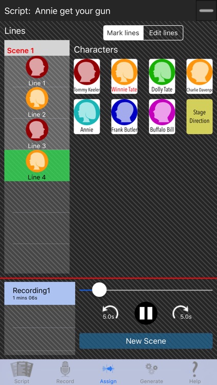 ScriptRecorder for LineLearner