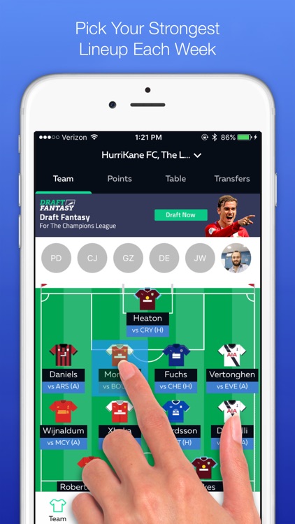 Draft Fantasy Soccer (FPL) by Draft Fantasy Limited