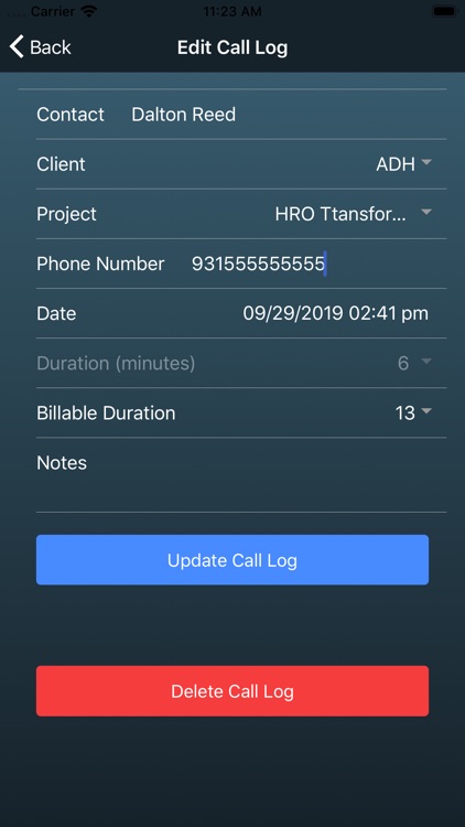 Tempus - Call & Time Tracking screenshot-3