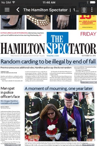 The Hamilton Spectator ePaper screenshot 2