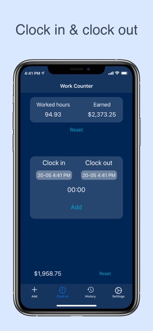 Work Counter: Hours Tracker(圖2)-速報App