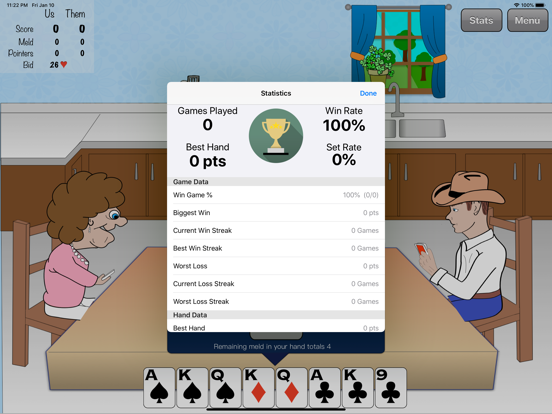 Pinochle Pro (Ad Free) screenshot