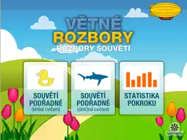 Game screenshot Větné rozbory - Souvětí mod apk