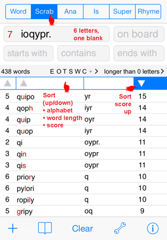 English Words Finder PRO - náhled