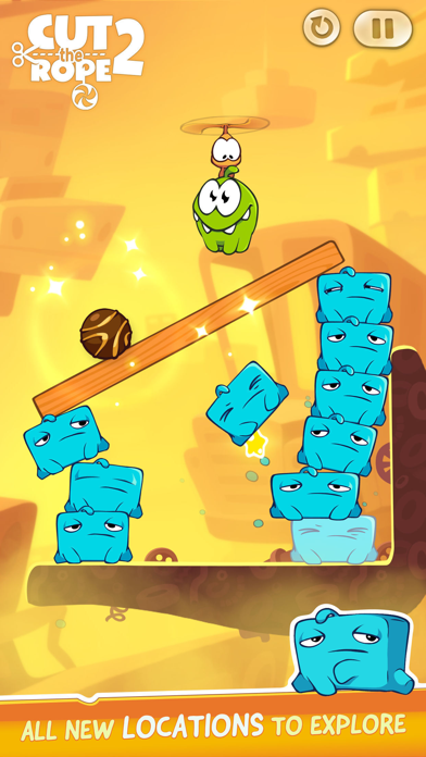 How to cancel & delete Cut the Rope 2: Om Nom's Quest from iphone & ipad 3