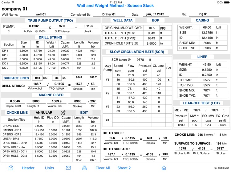 Wait and Weight Worksheets