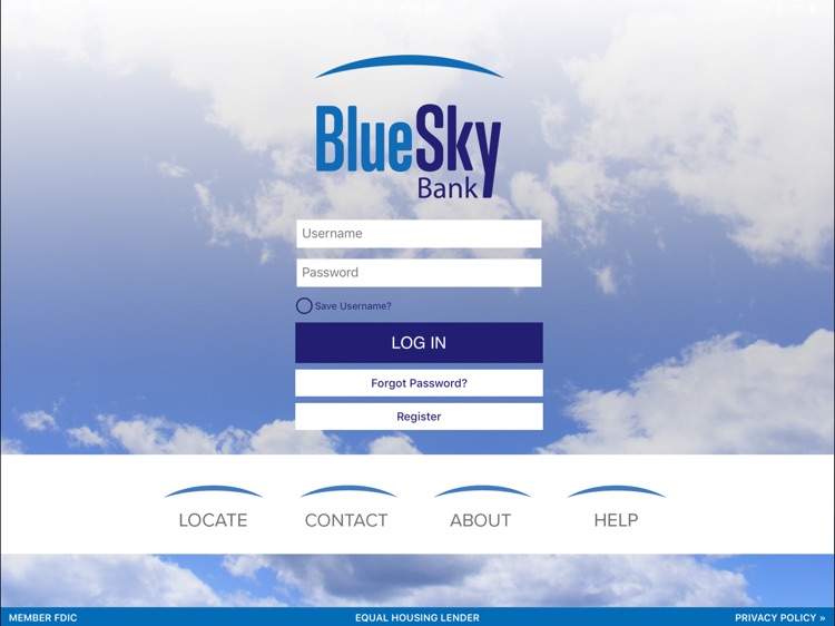 Blue Sky Mobile for iPad