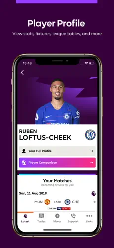 Captura 3 Premier League Player App iphone