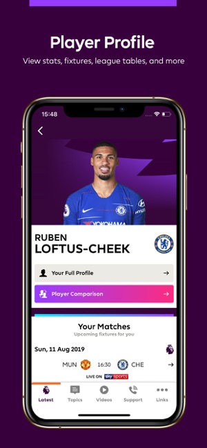 Premier League Player App(圖3)-速報App