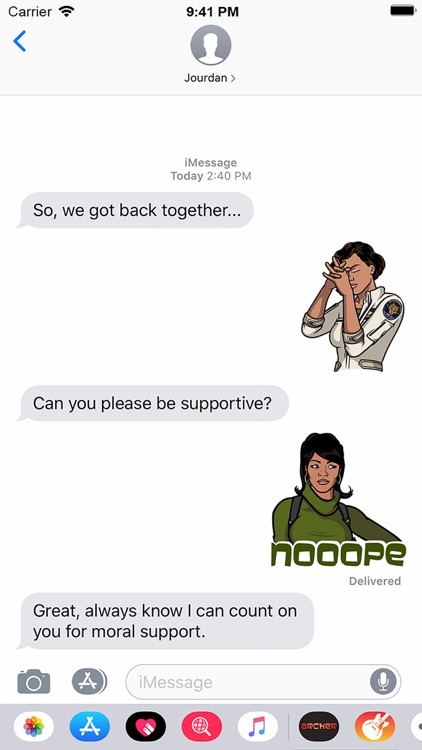 Archer Stickers screenshot-3