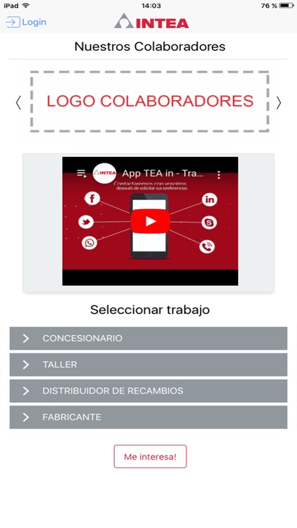 Intea - Trabajo en Automoción