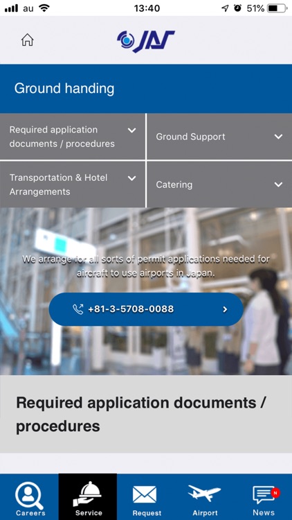 JAPAN AVIATION SERVICE screenshot-4