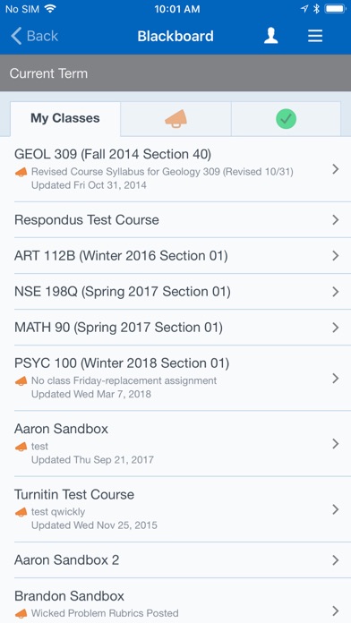 CSUSB myCoyote screenshot 3