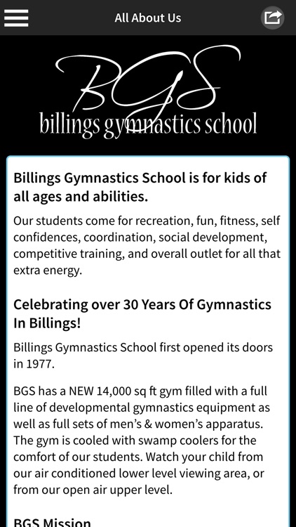 Billings Gymnastics School