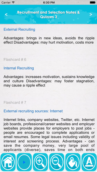 How to cancel & delete Recruitment  & Selection- 2000 Study Notes & Quiz from iphone & ipad 4