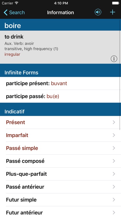 French Verbs & Conjugation L