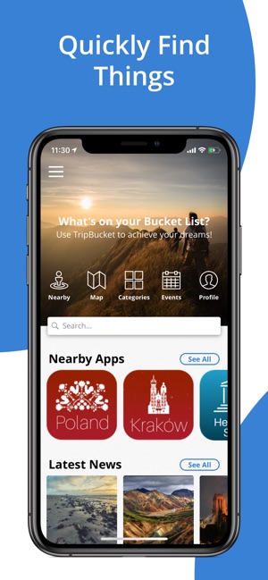 Tripbucket Mobile App(圖1)-速報App