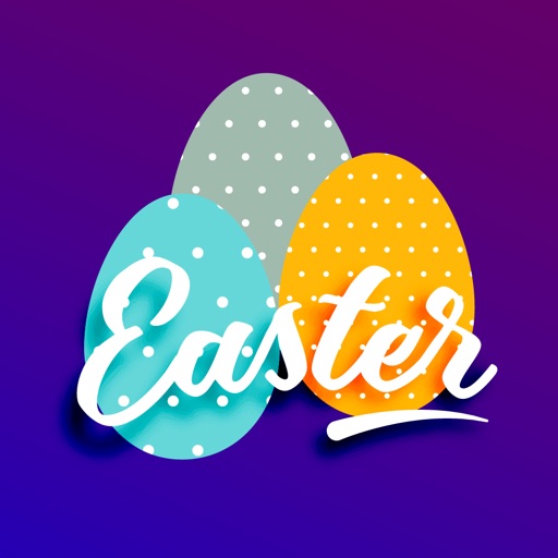 Happy Easter Egg Hunt Sticker icon