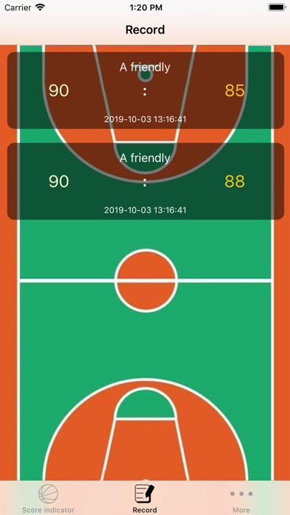 OurBasketBall-ScoreBoard