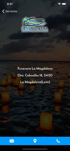 Captura 4 Funeraria La Magdalena iphone