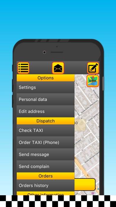 EKI TAXI Client screenshot 2