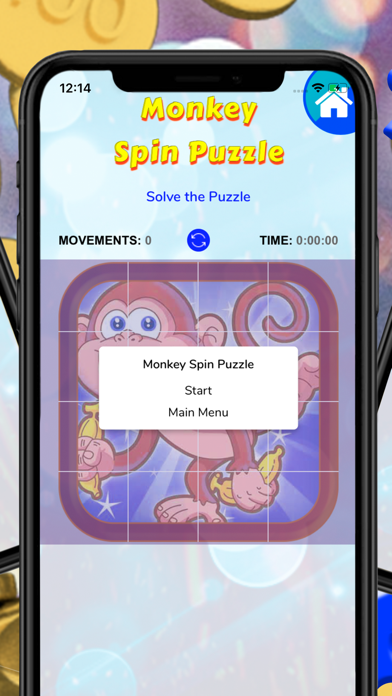 Monkey Spin Puzzle screenshot 2