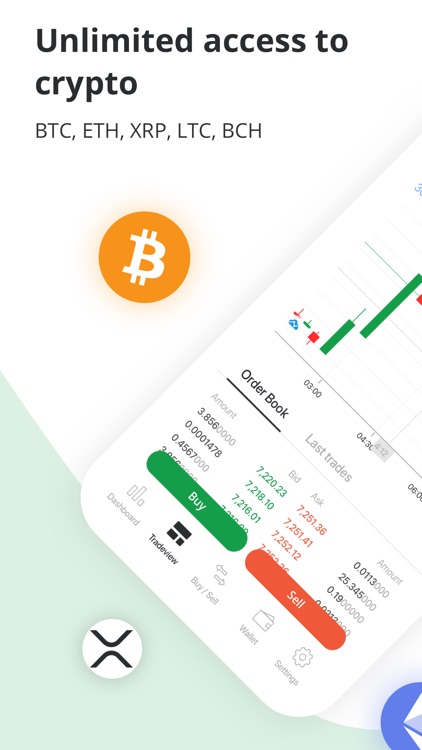 Bitstamp – crypto exchange app