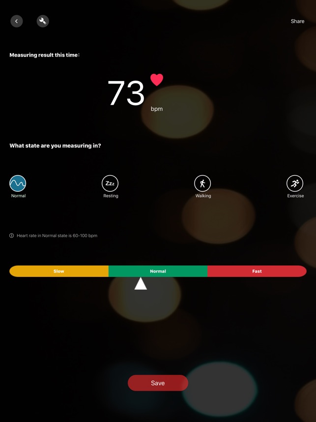 Youth Heart Rate Chart