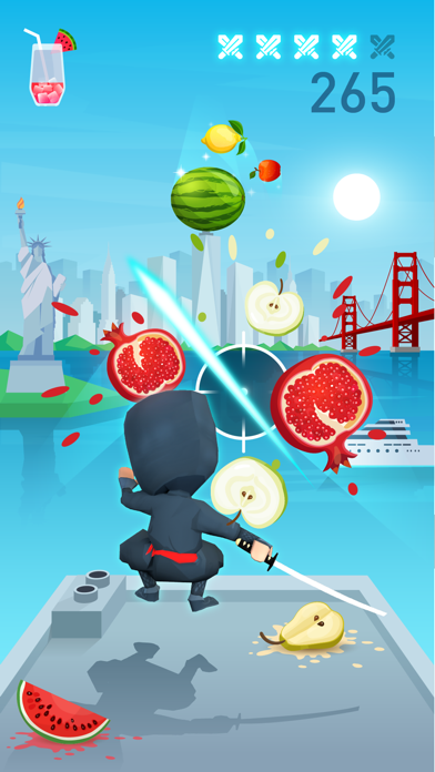 Chop Ninja : EDM Chop Fruit screenshot 3