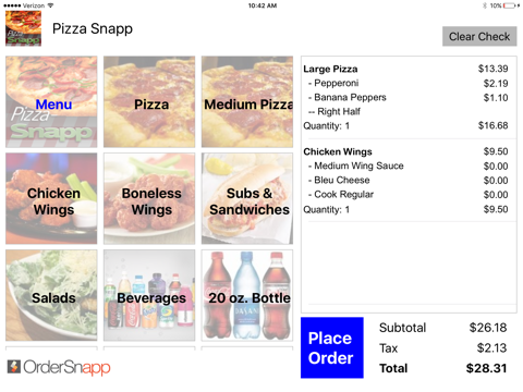 OrderSnapp Kiosk & Table Top screenshot 2