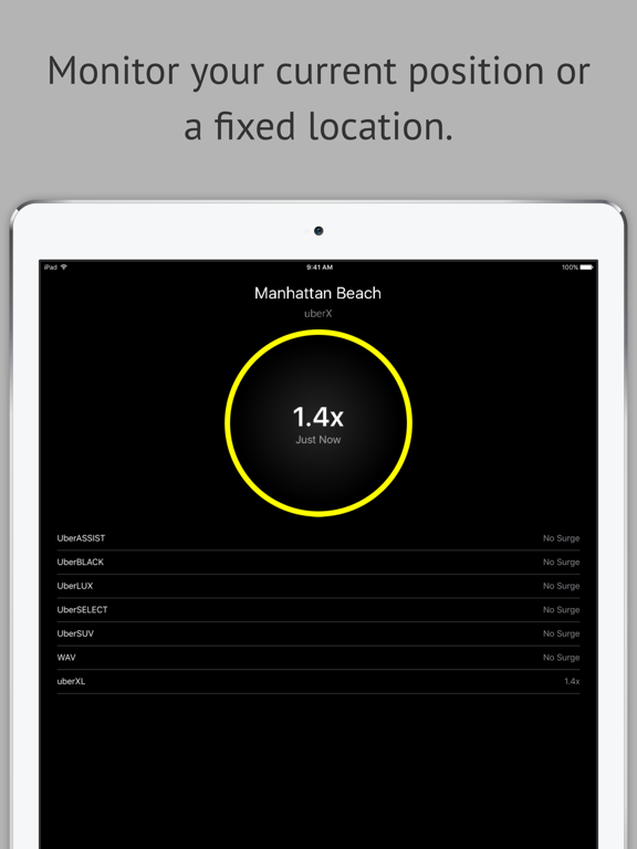 Surge - Surge Tracking for Uber screenshot