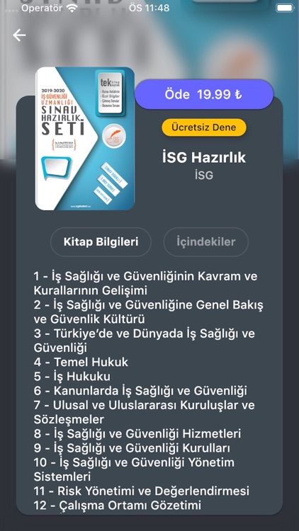 İSG Hazırlık