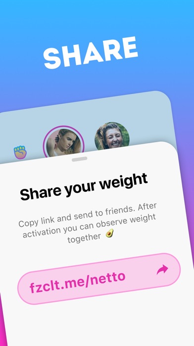 Netto – social weight tracker screenshot 3