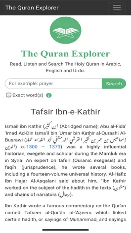 Game screenshot The Quran Explorer apk