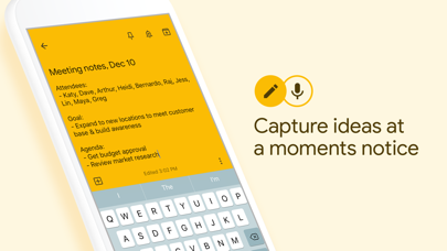 Google Keep Screenshot 1