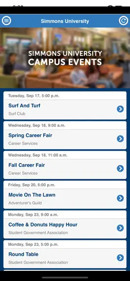 Game screenshot Simmons Events apk