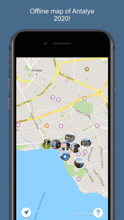 Antalya 2020 — offline map