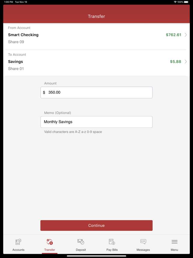 Mission Fed Banking for iPad(圖4)-速報App