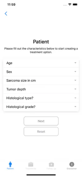 Game screenshot Personalized Sarcoma Care apk