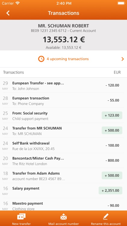 ING Smart Banking for iPhone