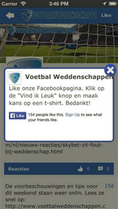 How to cancel & delete Voetbalweddenschappen.com from iphone & ipad 3