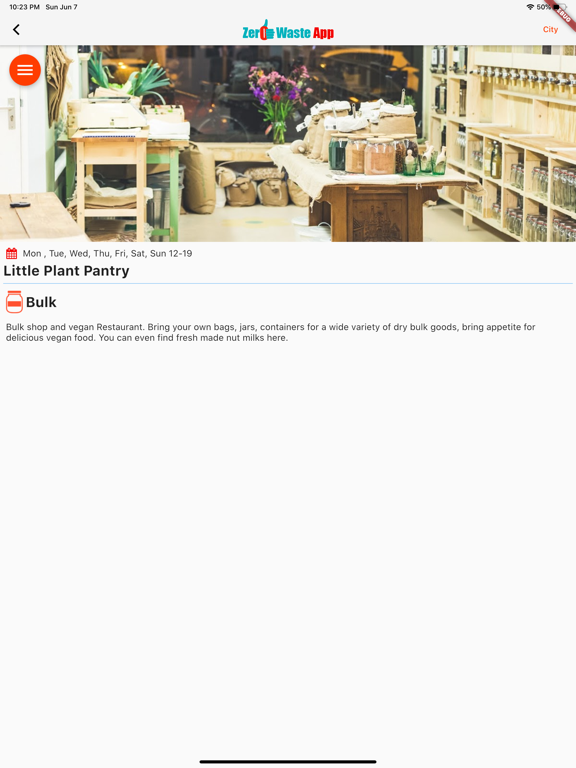 Zero Waste App screenshot