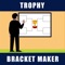 The tournament bracket maker pro app - Allows you to easily create tournament brackets for any professional or amateur sporting event or just playing fun games with your friends