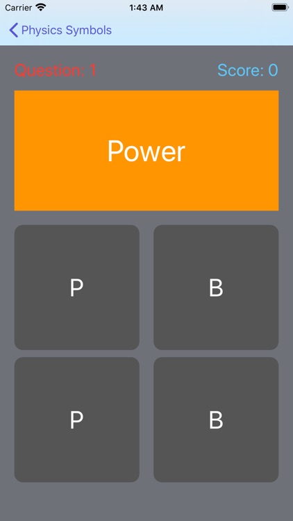 Physics Symbols screenshot-3
