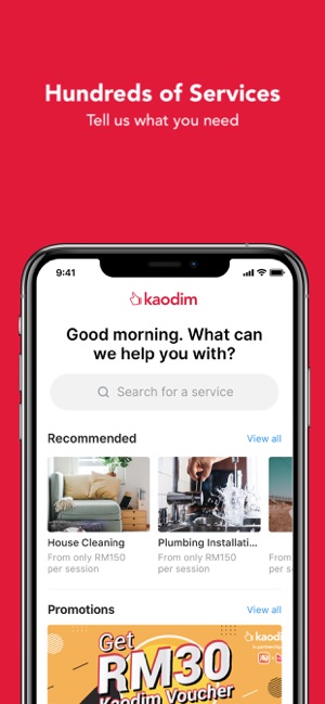 Kaodim - Hire Services