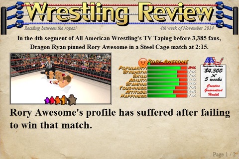 Wrestling Revolution 3D (Pro) screenshot 3
