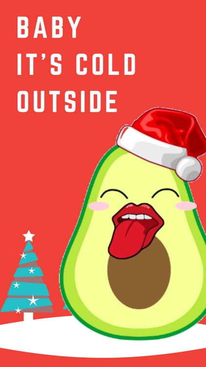 Christmas Avocado