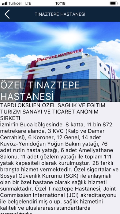 Tınaztepe Hastanesi screenshot 2