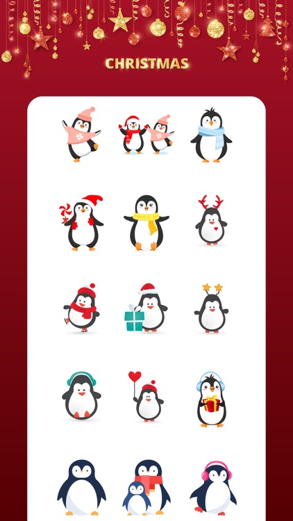 120+ ChristmasParty Stickers