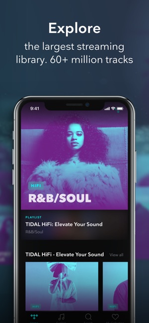 TIDAL Music Screenshot